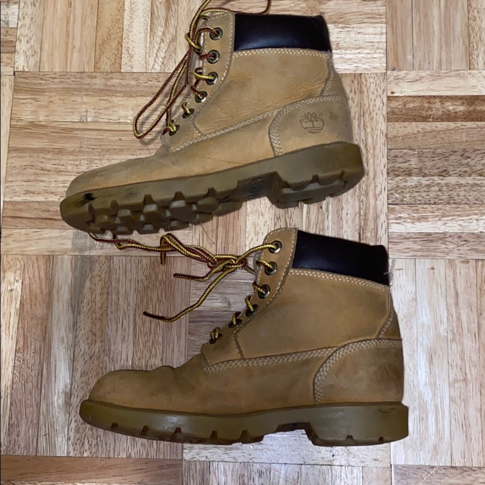 Kids sized timberland boots